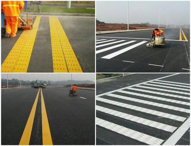 新疆专业道路划线施工